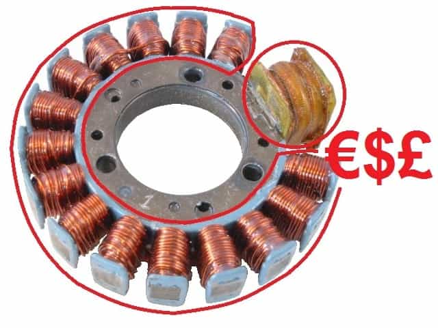 Herw-Stator + Ignition Coil